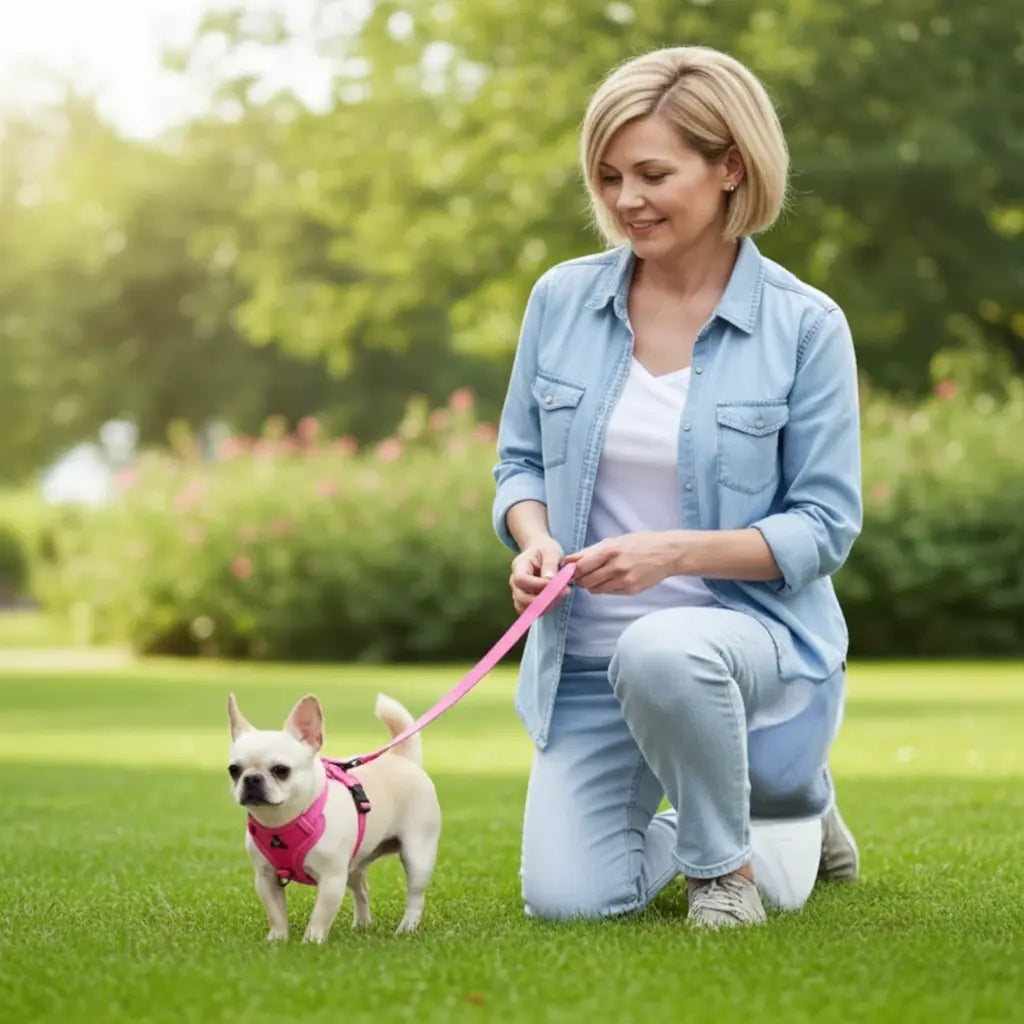 Harnais Chihuahua : guide & comparatif XXS 2026 | SKWATOU
