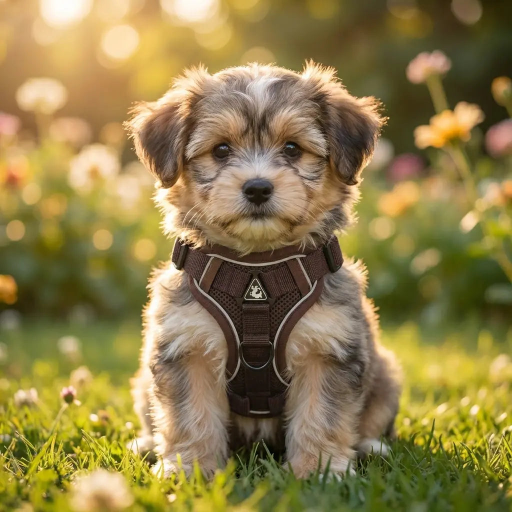 Harnais petit chien – Anti-traction & confort