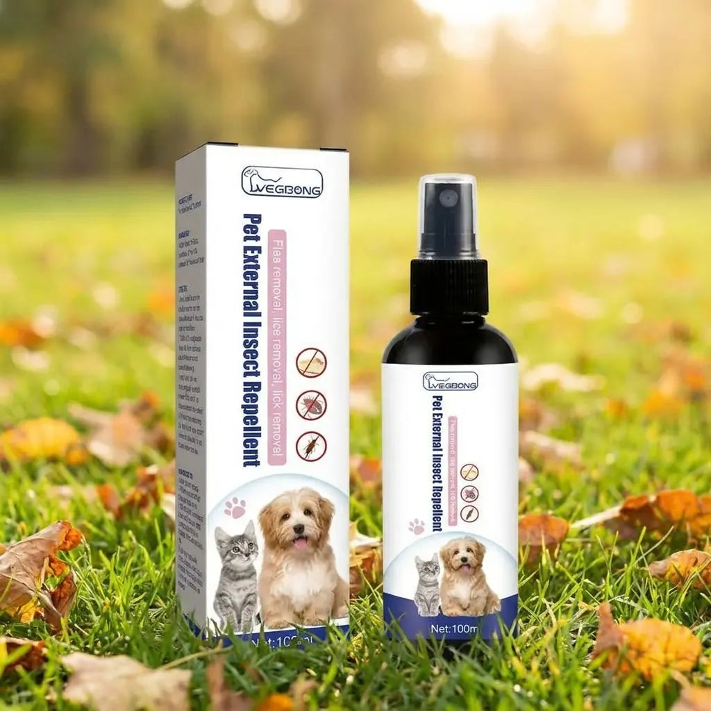 Spray anti-puces et anti-tiques pour chien et chat 100 ml
