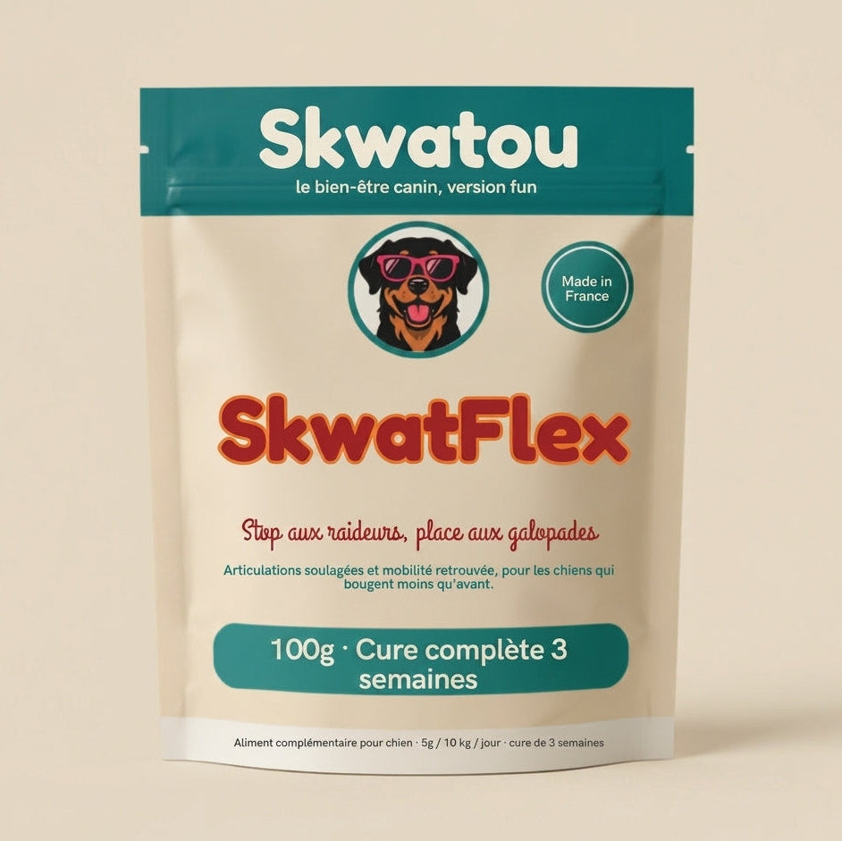 SkwatFlex — Complexe Articulations et Mobilité pour Chien