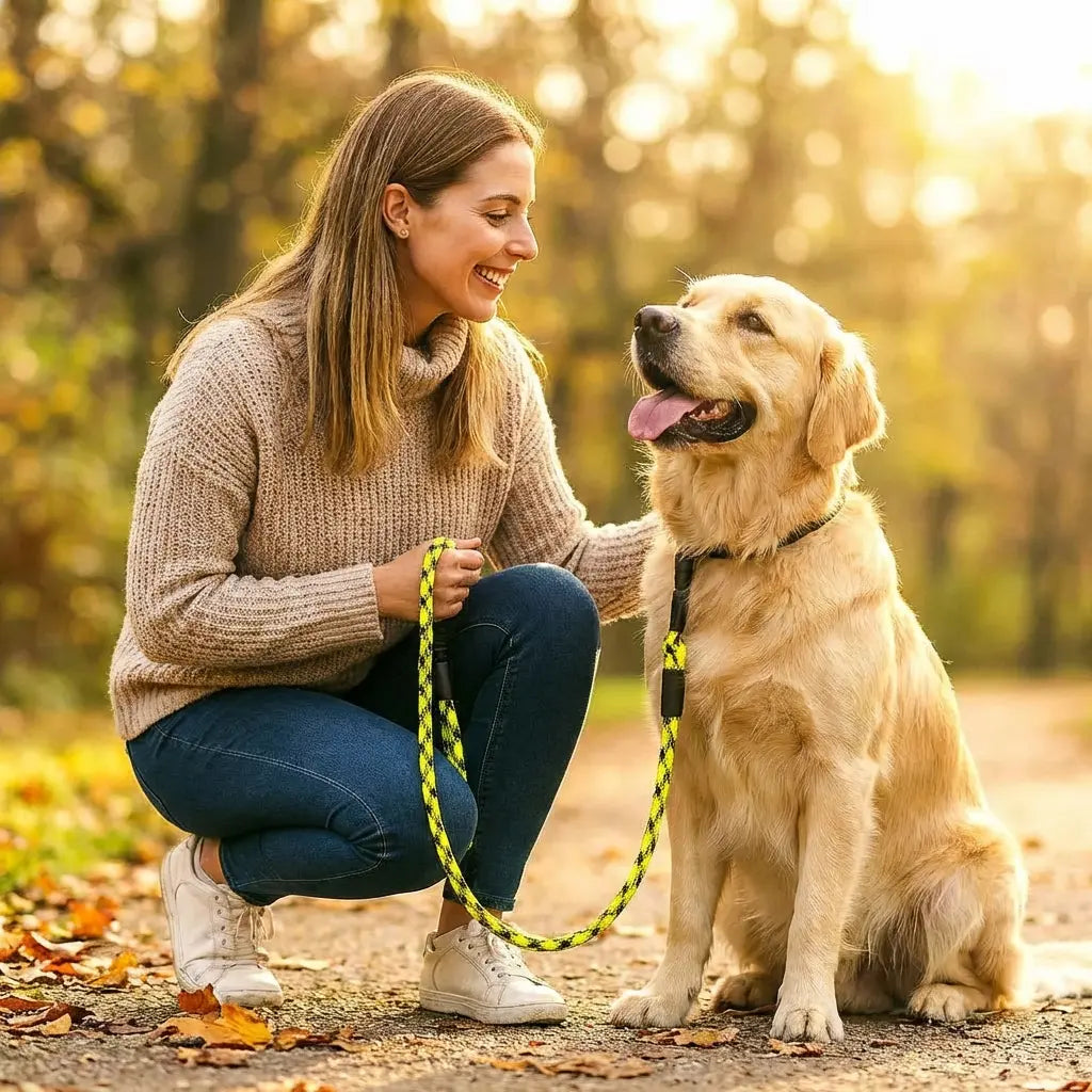 Laisse pour chien 2m – Résistante et Confortable